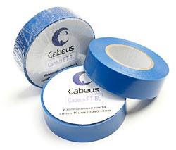Cabeus ET-BL Изоляционная лента синяя 19ммх20мх0.13мм - фото 1 - id-p219505668