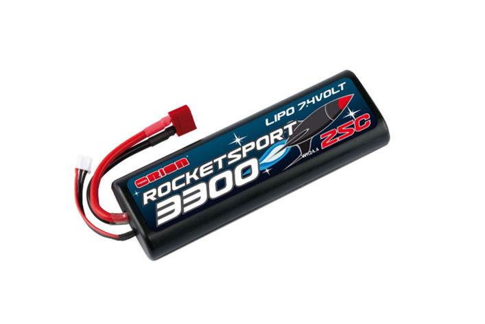 Аккумулятор Rocket Sport 3300 LiPo 7,4V Deans, фото 2