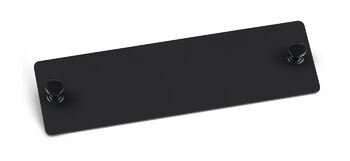 Cabeus FO-Blank-BK Адаптерная панель-заглушка, цвет черный - фото 1 - id-p219504876