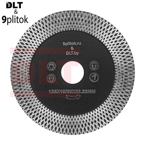 DLT&9plitok Алмазный диск для заусовки плитки под 45°, 9plitok&DLT №1 - фото 1 - id-p184855416