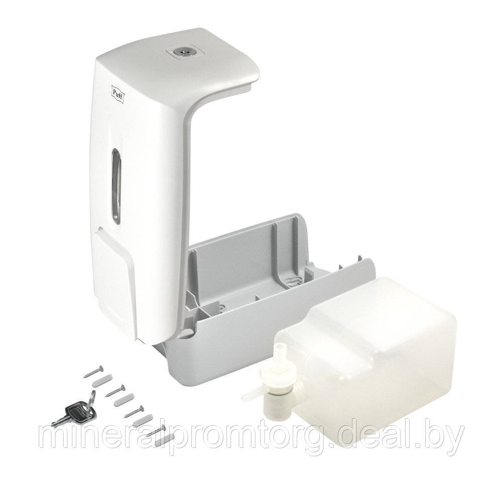Дозатор для жидкого мыла пластиковый Puff-8120 (800 мл) - фото 9 - id-p219547571