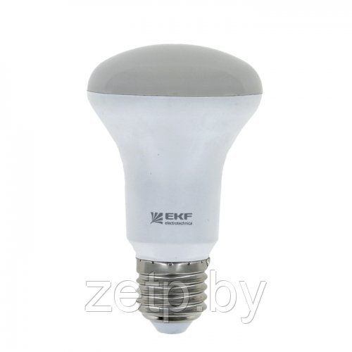 Лампа светодиодная FLL-R63 8W 4000К E27 EKF Simple