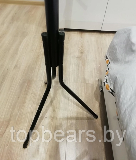 Напольная металлическая вешалка - стойка на 12 крючков COAT RACK для верхней одежды, сумок, шляп, зонтов - фото 4 - id-p219502122