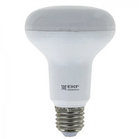 Лампа светодиодная FLL-R80 10W 2700К E27 EKF Simple