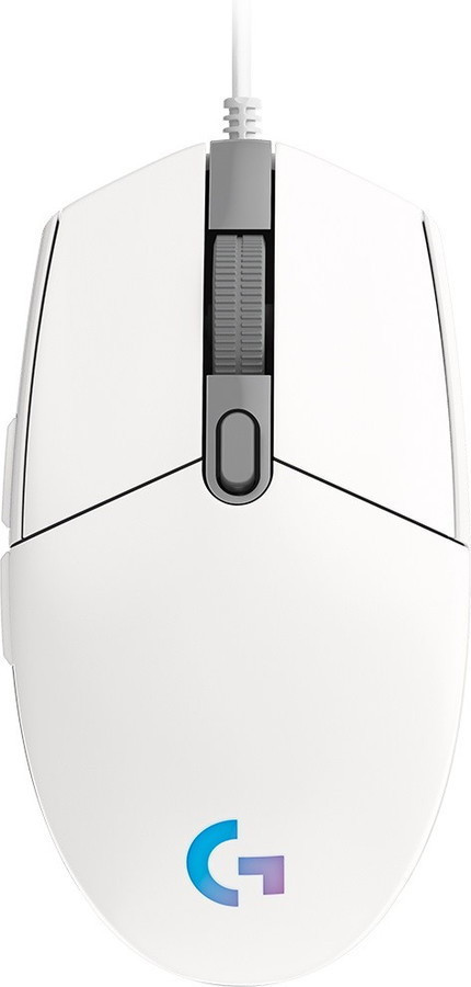 Игровая мышь Logitech G102 Lightsync (белый) - фото 1 - id-p219506608