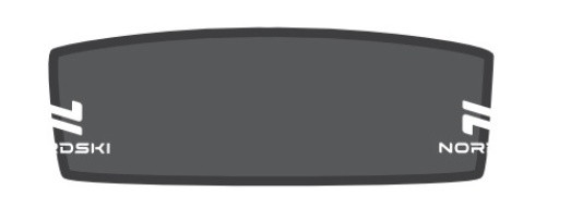 Головная повязка Nordski Warm Graphite (графит) размер 54-58 (NSV231201-OFSA) - фото 1 - id-p189646935