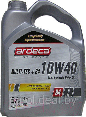 Моторное масло Ardeca Multi-Tec+ B4 10W40 / P03021-ARD005 - фото 1 - id-p219554489