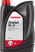 Трансмиссионное масло Patron Original GL5 75W80