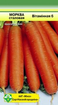 Морковь столовая Витаминная 6 - фото 1 - id-p31496203