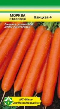 Морковь столовая Нантская 4 (6г) - фото 1 - id-p31496226