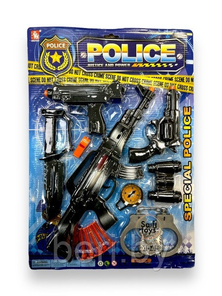 Детский набор полицейского, с аксессуарами, игровой набор Набор 9 - фото 1 - id-p219561457