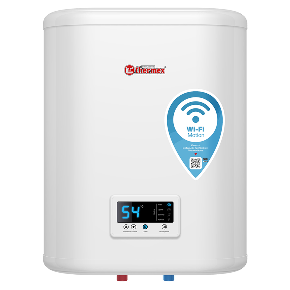 Электрический водонагреватель Thermex FLAT PLUS IF 30 V (pro) Wi-Fi - фото 1 - id-p219561468