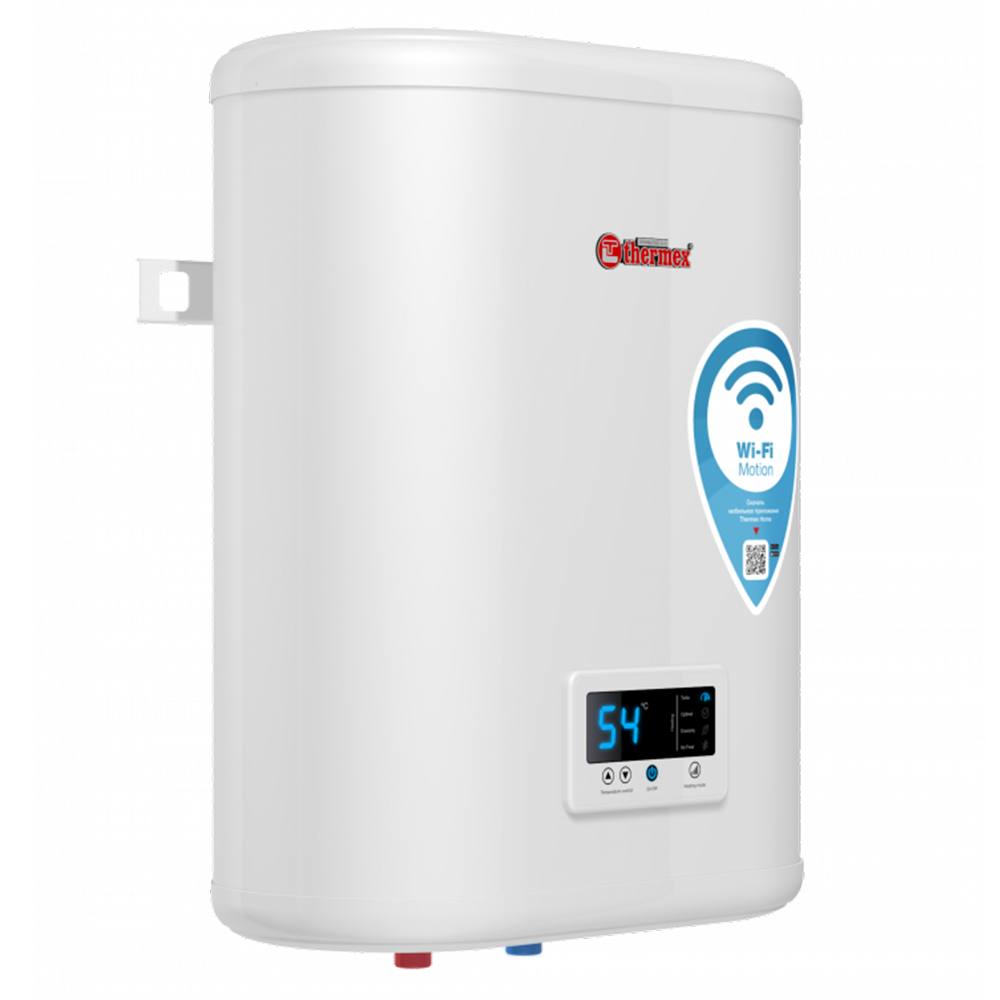 Электрический водонагреватель Thermex FLAT PLUS IF 30 V (pro) Wi-Fi - фото 5 - id-p219561468