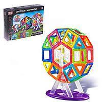 Магнитный конструктор Play Smart, Цветные магниты, 46 деталей, арт. 2427 - фото 4 - id-p219516232