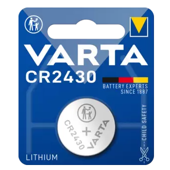 Батарейка CR2430 VARTA LITHIUM 3V - фото 1 - id-p219562060
