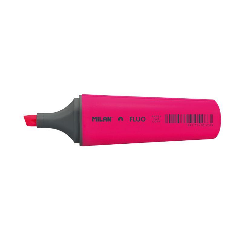 Текстовыделитель Milan "Fluo" 1-5мм, цвет розовый(работаем с юр лицами и ИП) - фото 2 - id-p113247284