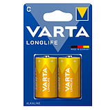 Батарейка LR14 VARTA LONGLIFE 1,5V, фото 2