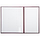Папка адресная бумвинил «ПОЗДРАВЛЯЕМ!» с виньетками, А4, бордовая, индивидуальная упаковка, STAFF «Basic», фото 3