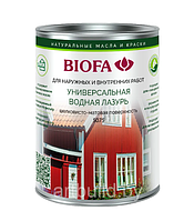 Индустриальная аквалазурь для дерева BIOFA 8101/5075 укрывная краска 2.5