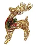 Светящаяся фигура оленя. Светодиодный олень (30 см)+подарок, фото 4