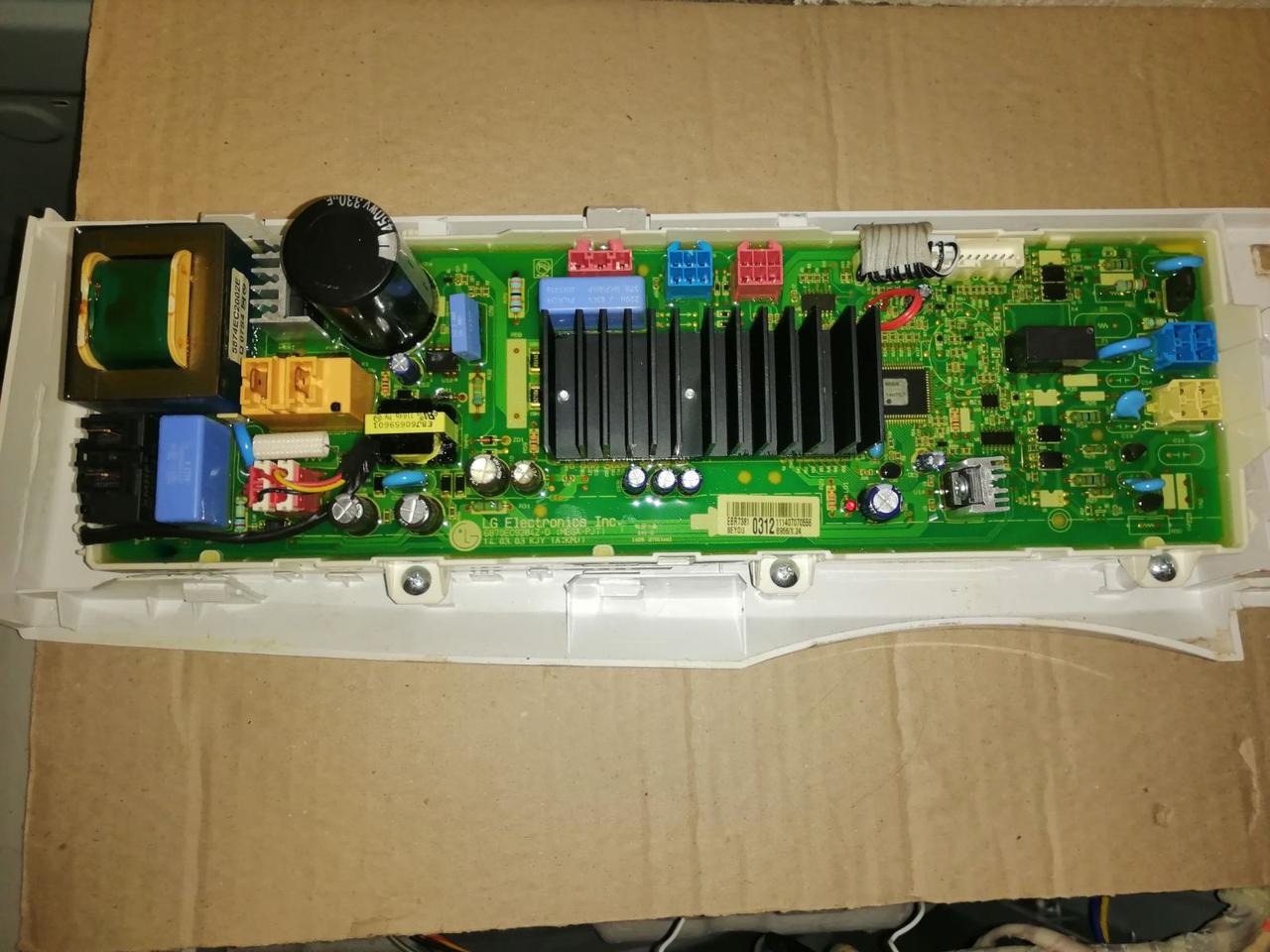 Модуль управления для стиральной машины LG F1089ND, EBR81244820 (Разборка) - фото 2 - id-p214879272