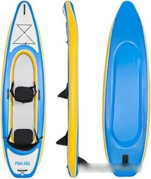 Байдарка GUETIO GT380KAY Inflatable Double Seat Adventuring Kayak