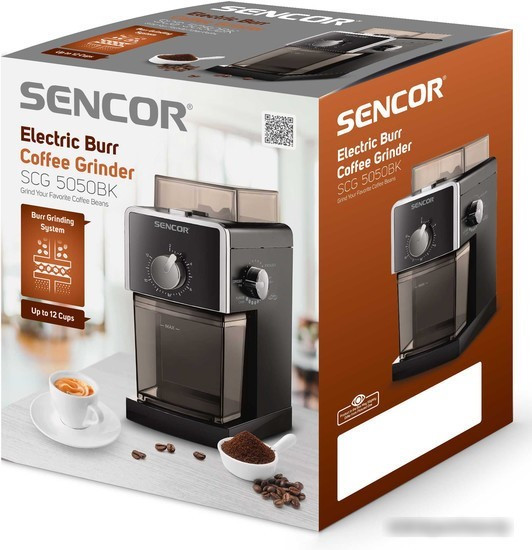 Кофемолка Sencor SCG 5050BK - фото 5 - id-p219563062