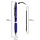 Ручка шариковая масляная автоматическая с грипом BRAUBERG «Jet-X», СИНЯЯ, узел 0,7 мм, линия письма 0,35 мм,, фото 4