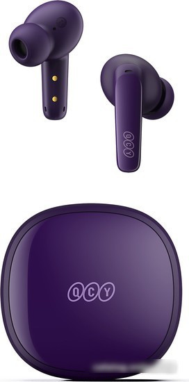 Наушники QCY T13X (фиолетовый) - фото 5 - id-p219563336