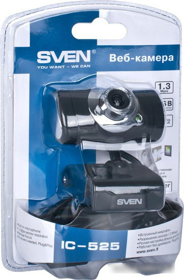 Web камера SVEN IC-525 - фото 3 - id-p219563382
