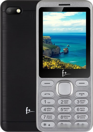 Мобильный телефон F+ S286 (серебристый) - фото 1 - id-p219564359