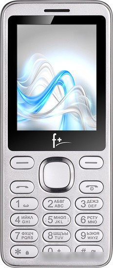 Мобильный телефон F+ S240 (серебристый) - фото 3 - id-p219564362