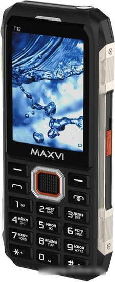Мобильный телефон Maxvi T12 (черный) - фото 4 - id-p219564385