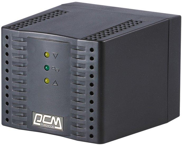 Стабилизатор напряжения Powercom TCA-3000 (черный) - фото 1 - id-p219564568