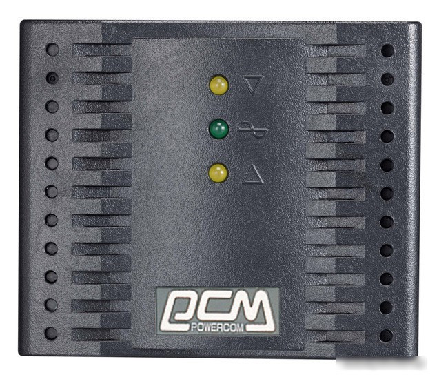 Стабилизатор напряжения Powercom TCA-3000 (черный) - фото 2 - id-p219564568