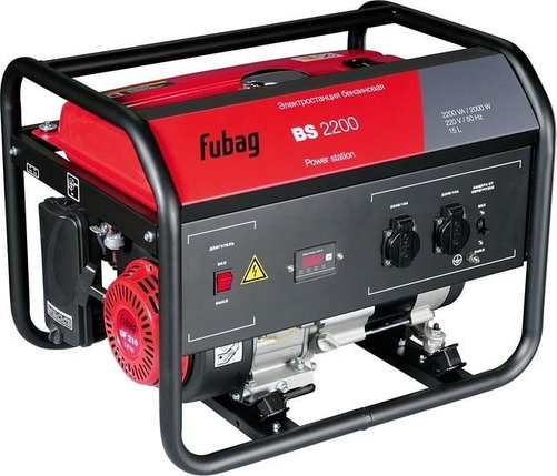Бензиновый генератор Fubag BS 2200, фото 2