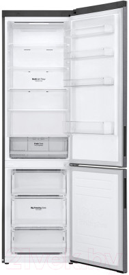 Холодильник с морозильником LG DoorCooling+ GA-B509CLWL - фото 3 - id-p219566101