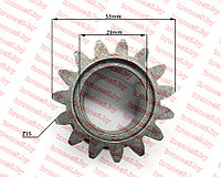 Шестерня вала дифференциала ведомая к мотоблоку с водяным охлаждением Z-15