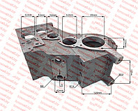 Корпус КПП к мотоблоку и минитрактору с водяным охлаждением (крепление 5 болтов)