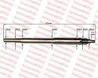 ВАЛ ГЛАВНЫЙ L-375 ММ КПП/6