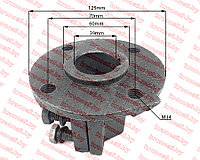 Ступица колеса мотоблока с водяным охлаждением ф=39 мм R180/180N