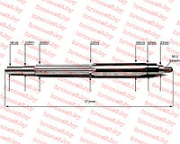ВАЛ ГЛАВНЫЙ L-370 ММ КПП/6
