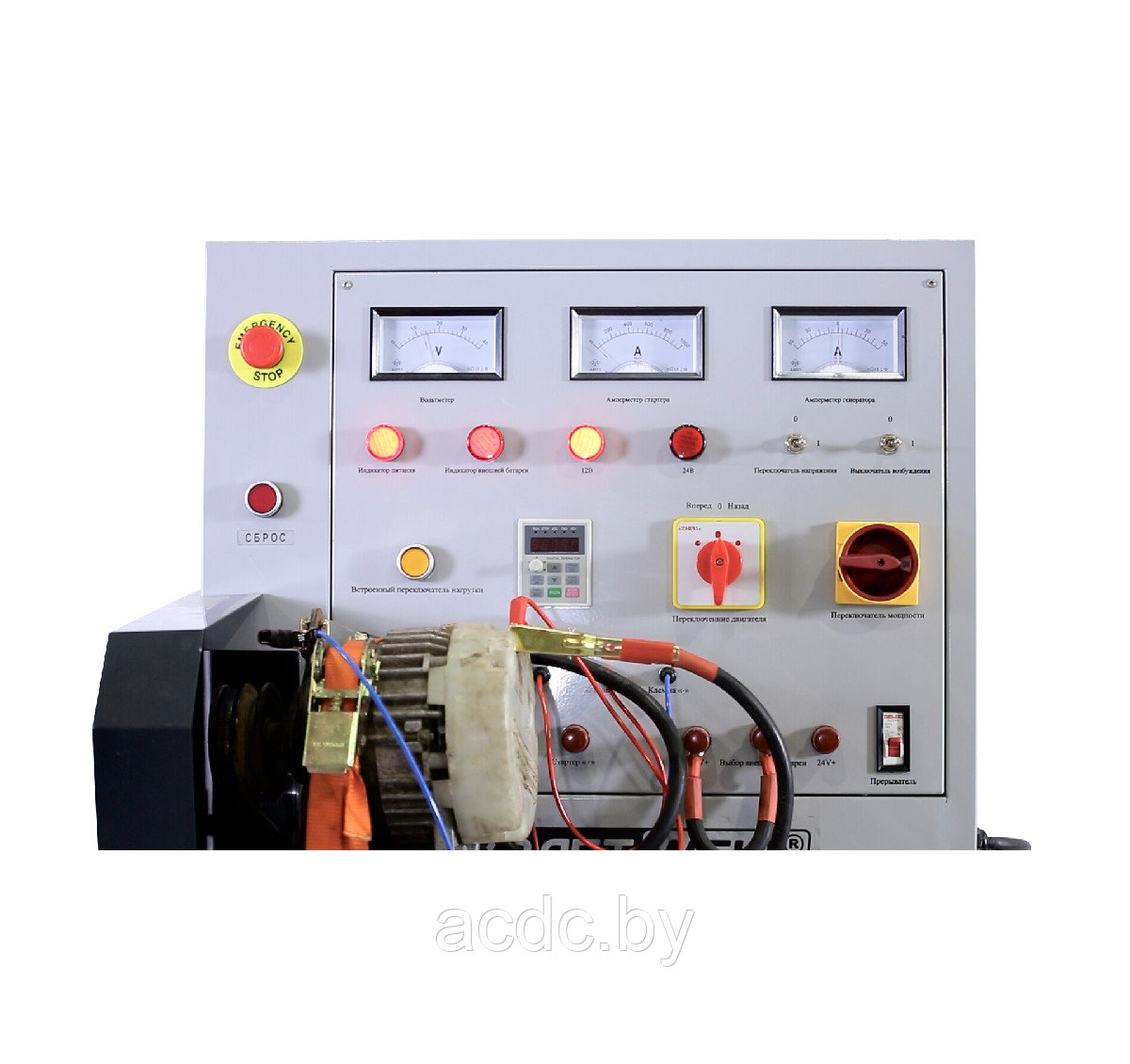 Электрический стенд для проверки генераторов и стартеров KraftWell - фото 4 - id-p219567031