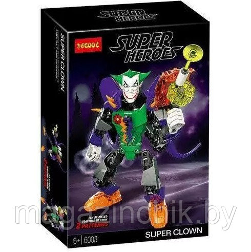 КонструкторСупергерои The Joker Джокер 6003, аналог Лего (LEGO) 4527