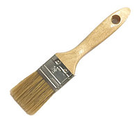 КИТАЙ Кисть плоская Евро, натуральная щетина, деревянная ручка, 2 (50.8 мм) - 100-104
