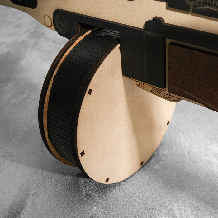 Сувенир деревянный "Пистолет-пулемет Шпагина ППШ-41" - фото 6 - id-p219568720