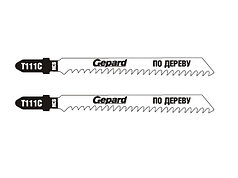 Пилка для лобзика по дереву T111C (2 шт.) GEPARD (GP0630-13)