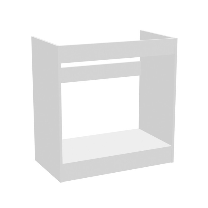 Стол под накладную мойку, 800 × 462 × 820 мм, цвет белый / дуб сонома - фото 2 - id-p219577675