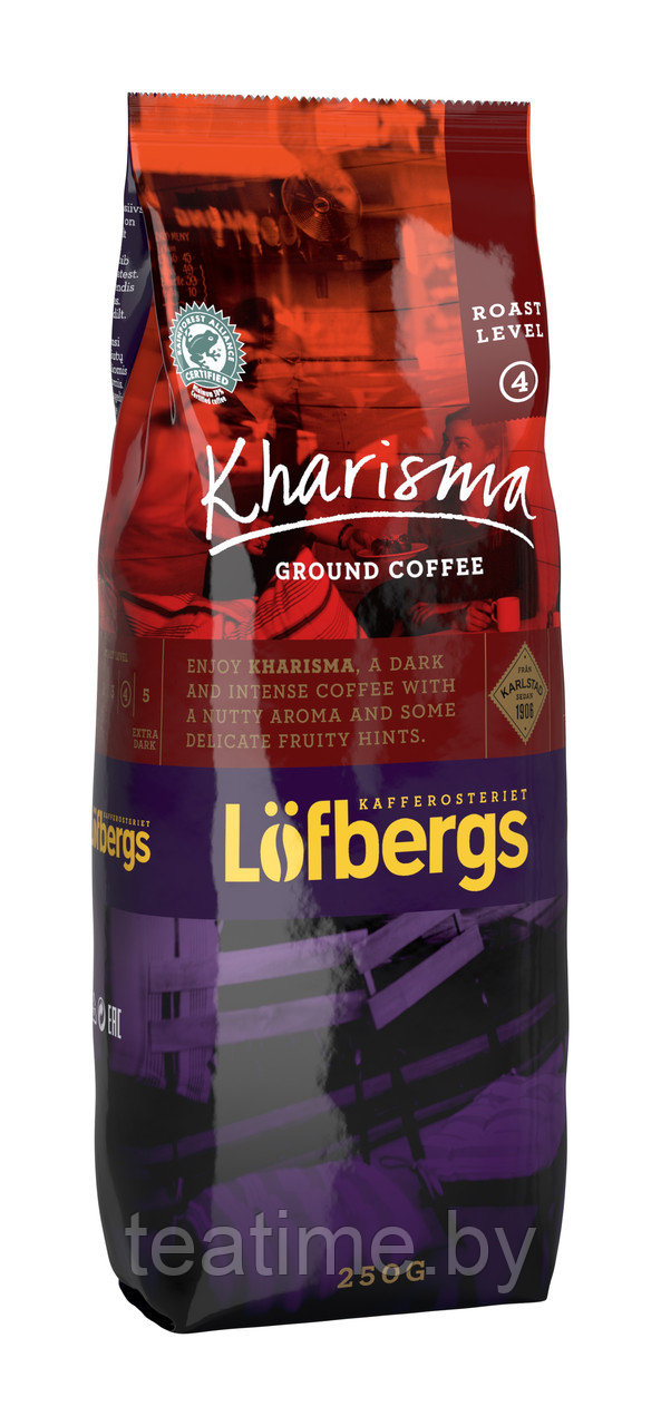 Кофе Lofbergs Lila Kharisma 250 г. (молотый)