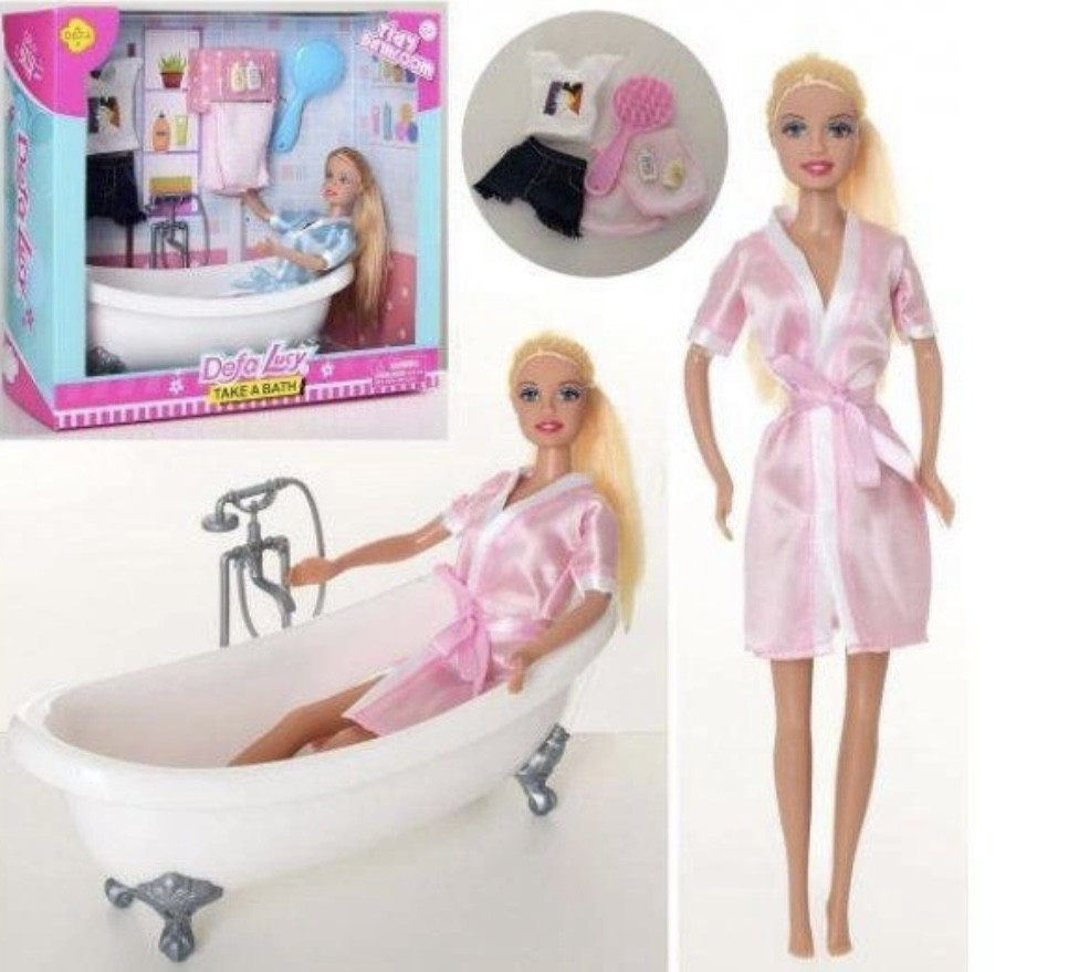 8444 Кукла Defa Lucy в ванной с аксессуарами - фото 3 - id-p219579000